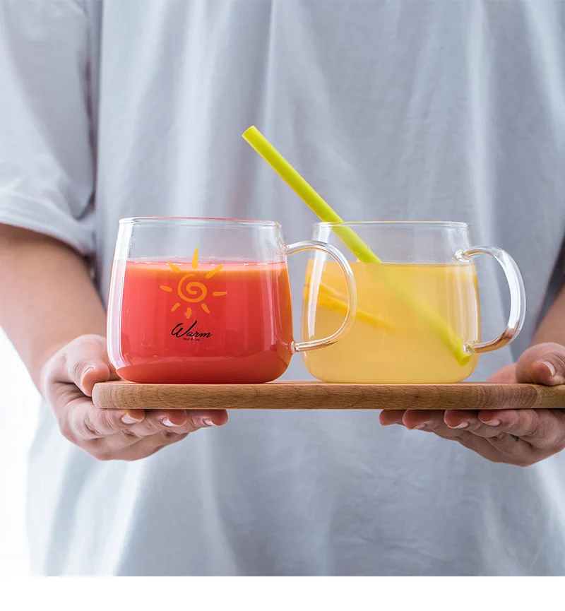 Оригинальный дизайн термостойкая стеклянная Водонепроницаемая чашка