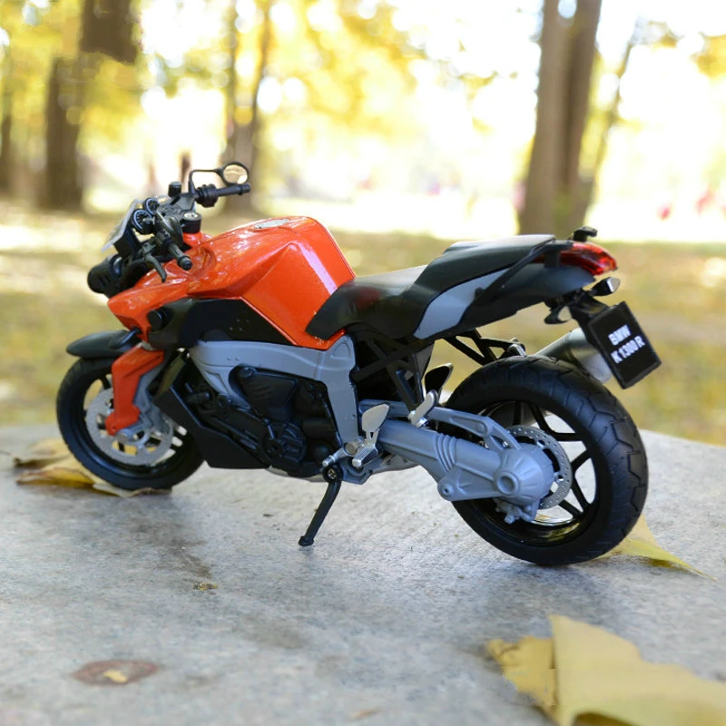 1:12 модель мотоцикла BMW K1300R сплав топливный бак для маленьких мальчиков