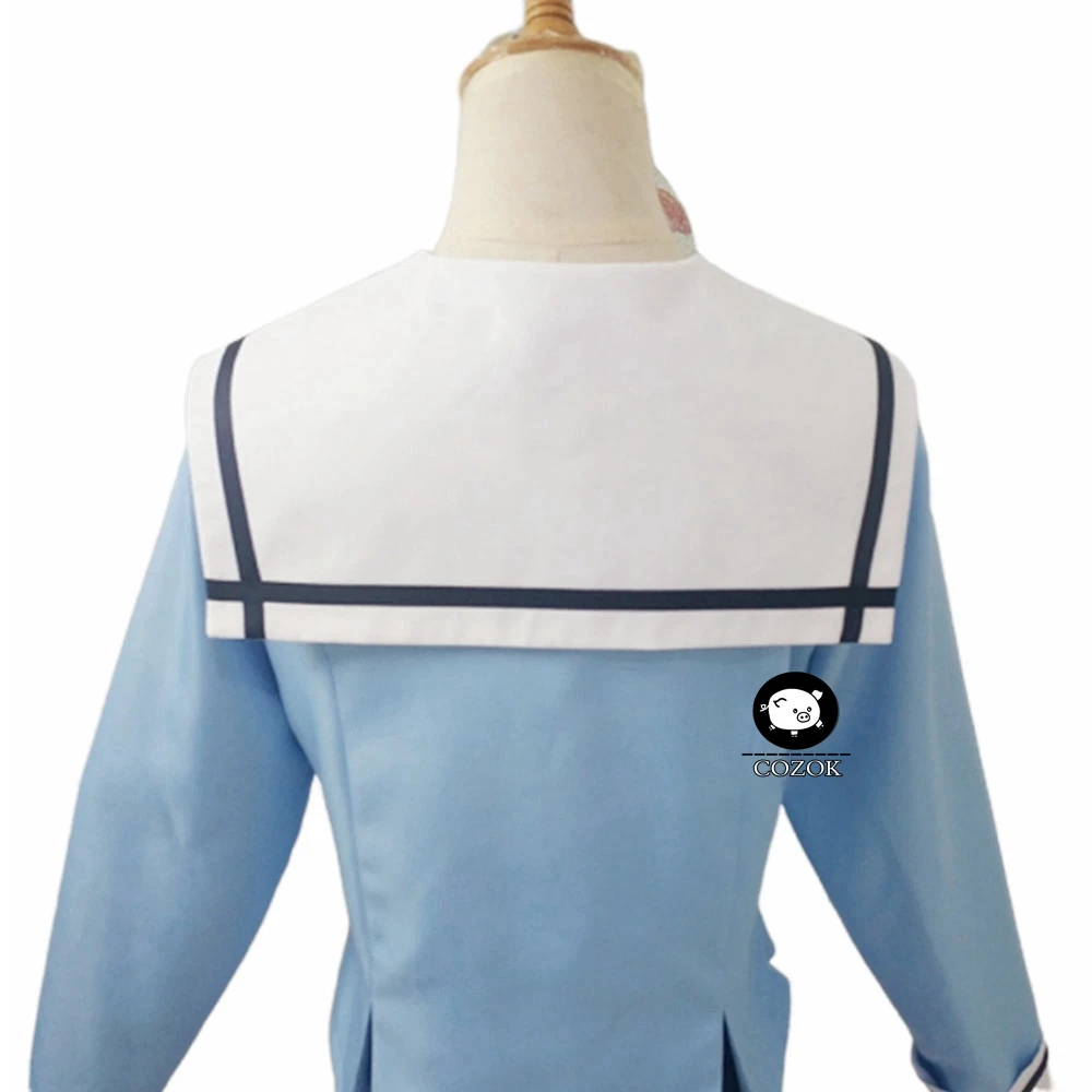 

Anime Happy Sugar Life Koube Shio Cosplay Costume Women Girls JK Unifor Top+Skirt+Tie Full Set Custom Size