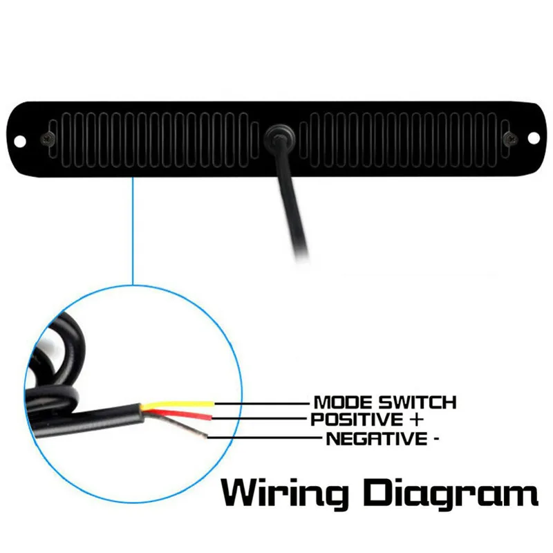 2 шт. 24 светодиодный мерцающий светильник Автомобиль Мотоцикл Вспышка авто