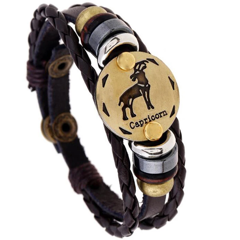 Прямая поставка кожаный браслет из кожзаменителя для мужчин и женщин|leather