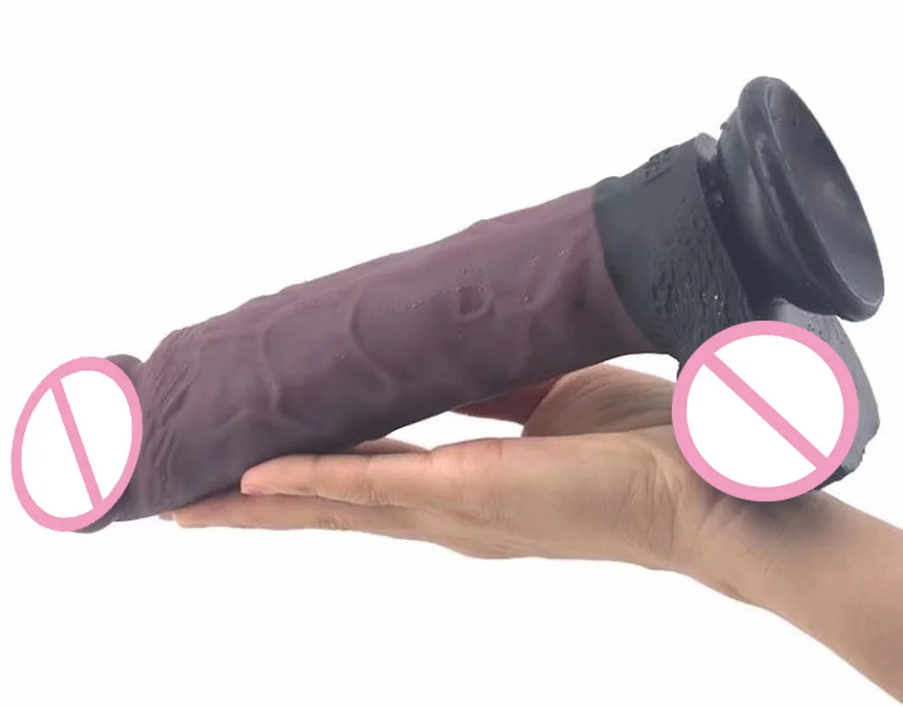 FAAK 9 дюймов длинный фаллоимитатор большой без Вибратор на присоске реалистичный