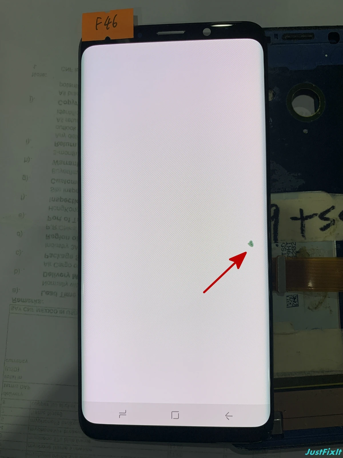 Супер AMOLED для samsung Galaxy S9 Plus G965F G965U S9plus ЖК-дисплей сенсорный экран дигитайзер дефект черное пятно