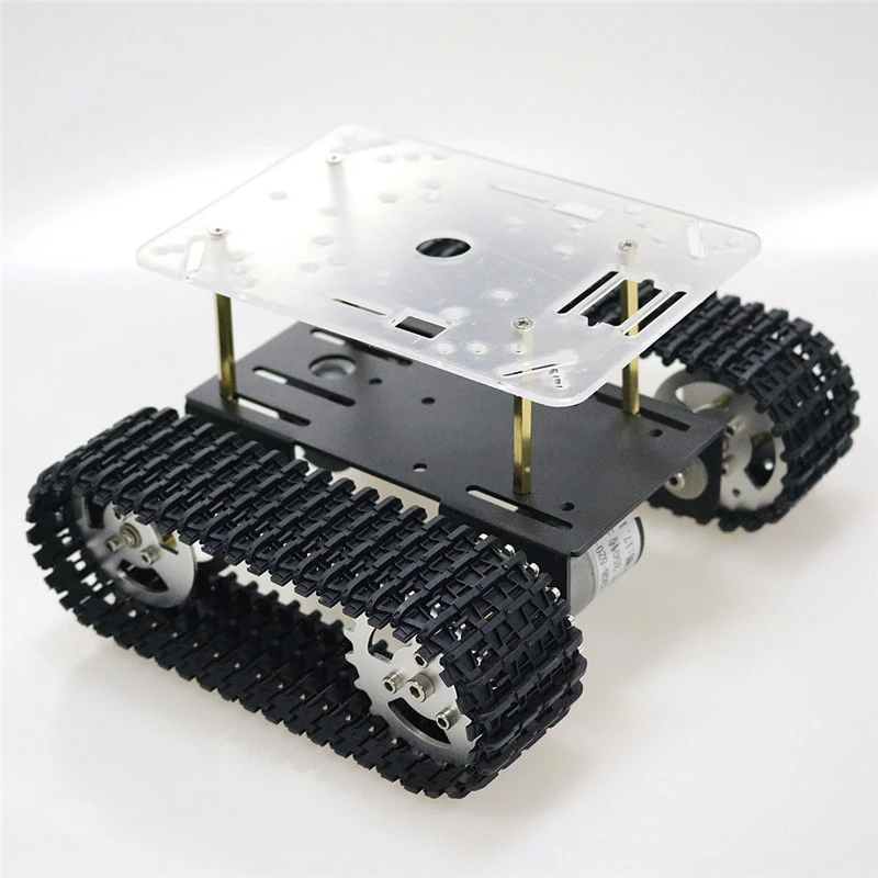 

Smart Robot Tank Chassis Tracked for Arduino DIY Robot Toy Part T101