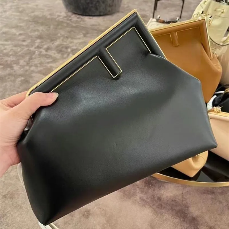 

Bags for Woman 2021 New Trendy Fashion One-shoulder Underarm Bag Cross-body Chain Bag with Leather Clip Bag Luxury Brand Wallet