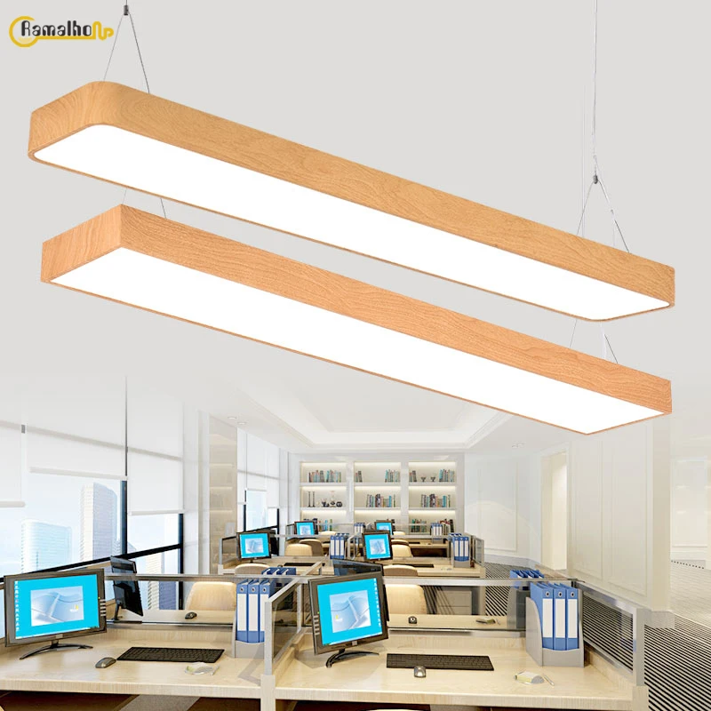 Скандинавский Креативный светодиодный длинный подвесной светильник для