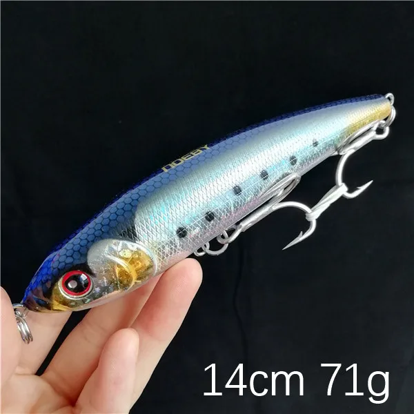 126 9062 14cm Noeby 1 шт. 14 см/70 г 16 см/98 г 18 см/145 г переменная Тонущая Vib приманка-карандаш приманка для рыбалки карандаш Хорошие рыболовные снасти воблеры - Цвет: 126 9062 14cm
