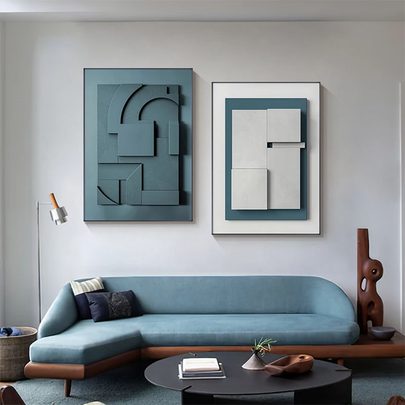 

Abstract Geometric art Poster Print Modern Minimalist Canvas Art Home Decoration Wall Painting Pictures for Bedroom Living room