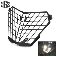motorcycle aluminum front headlight guard grille protector lamp cover accessories for ktm rc 125 200 390 2013 2014 2015 2016