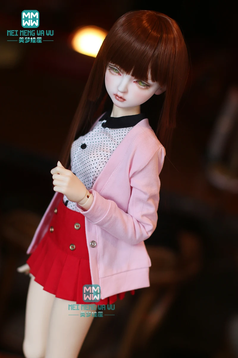 BJD Кукла Одежда 58-60 см 1/3 DD SD игрушки шаровой шарнир Модный вязаный кардиган для