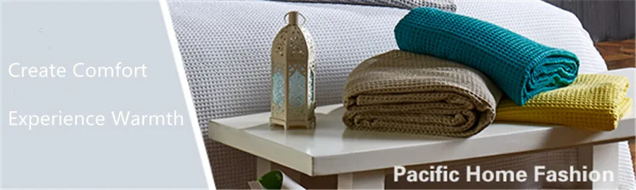 Waffle Throw Blanket Bedspreads Cotton Christmas Decorations For Home Comfy Portable Travel All-Season Skin-friendly Soft