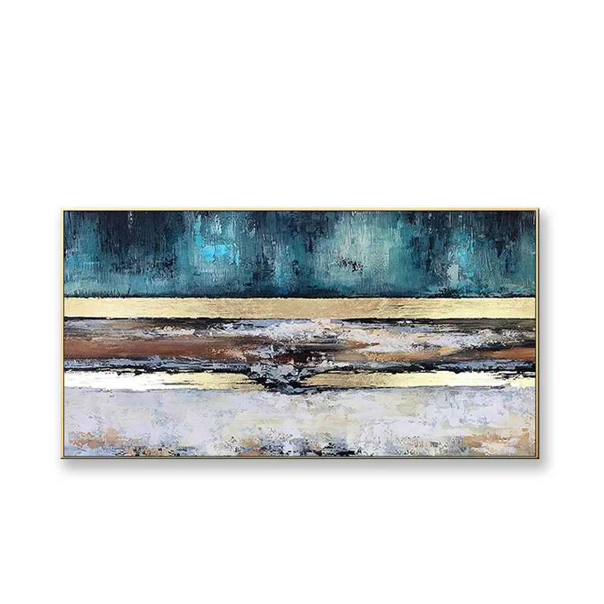 

cuadros decoración dormitorio Pure Handmade abstract oil painting on canvas wall art picture poster for living room bedroom