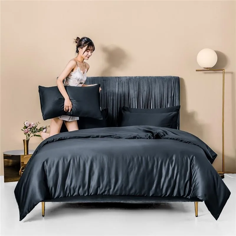 Комплект постельного белья из длинного степлера и хлопка 100% | Дом сад