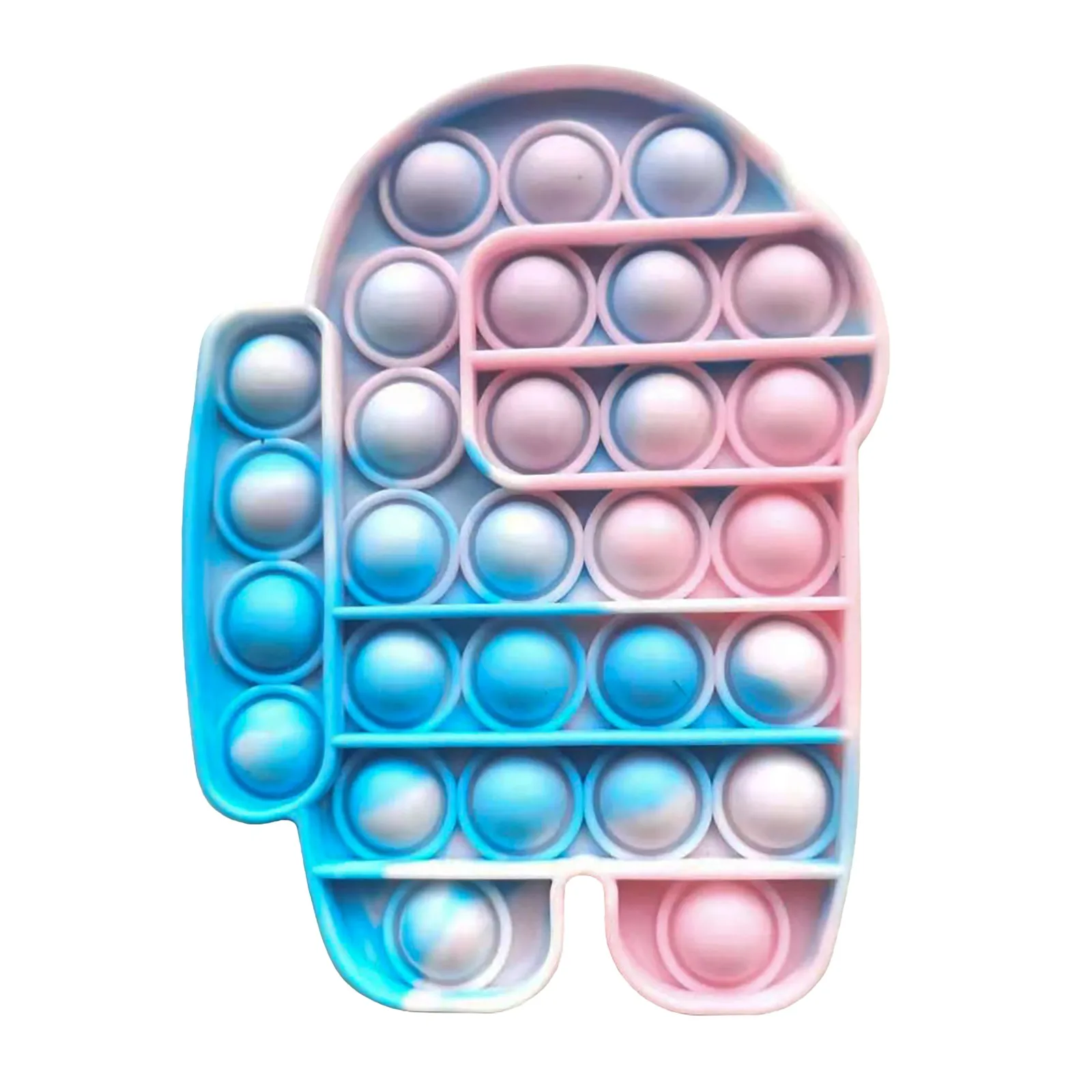 

Push Bubble Sensory Squeeze Toys,Stress Reliever Silicone Stress Reliever Toy Adult Kid Funny Anti-stress Squeeze Toy#50