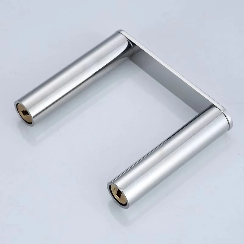 WZLY Bathroom Toilet Brush Chrome With Holder Glass Cup Contemporary Style Polished Stainless Steel Accessories | Обустройство дома