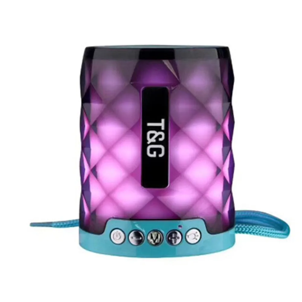Новейший мини Bluetooth динамик TG 155 светодиодный светильник беспроводной