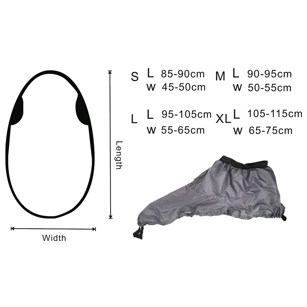 Универсальный Регулируемый каяк каноэ Морская Лодка брызговая палуба