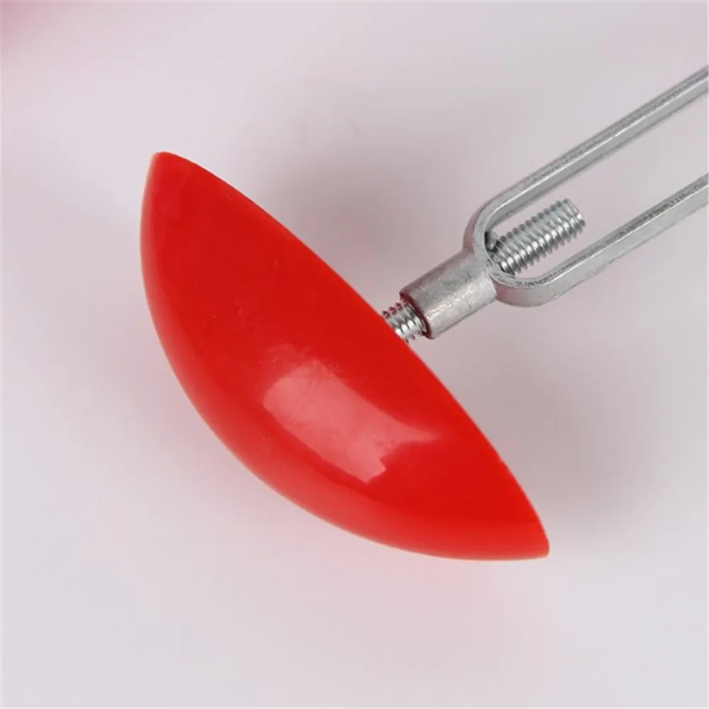 2Pc Portable Mini Shoes Stretchers Adjustable Shoe Support Solid Red Shoe Expander Width Extender Shoe Tree Keeper Men Women