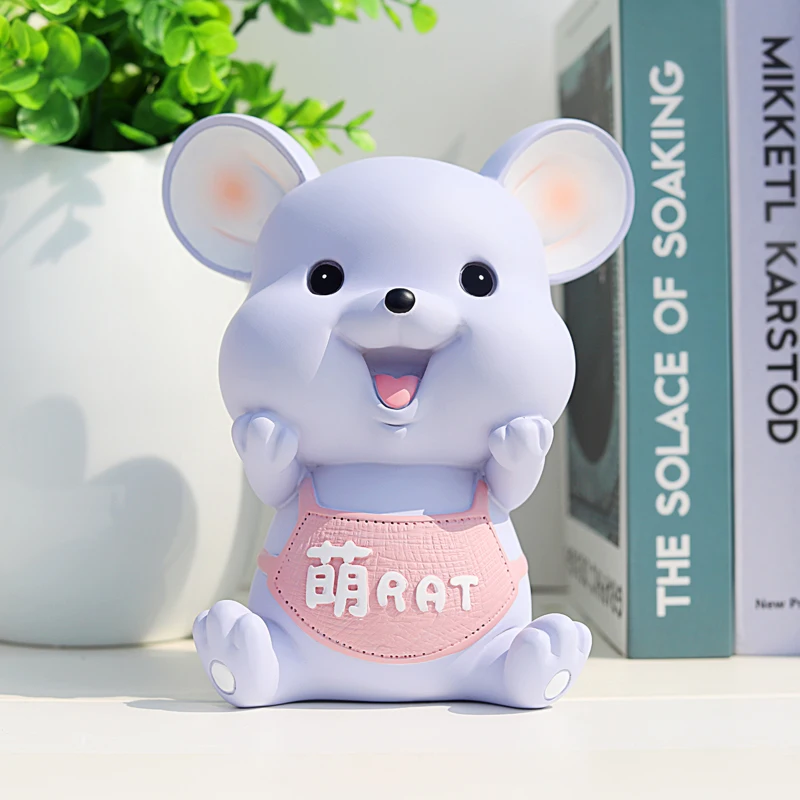 Сейф мышь копилка счетчик подарок на день рождения милый детский мультфильм