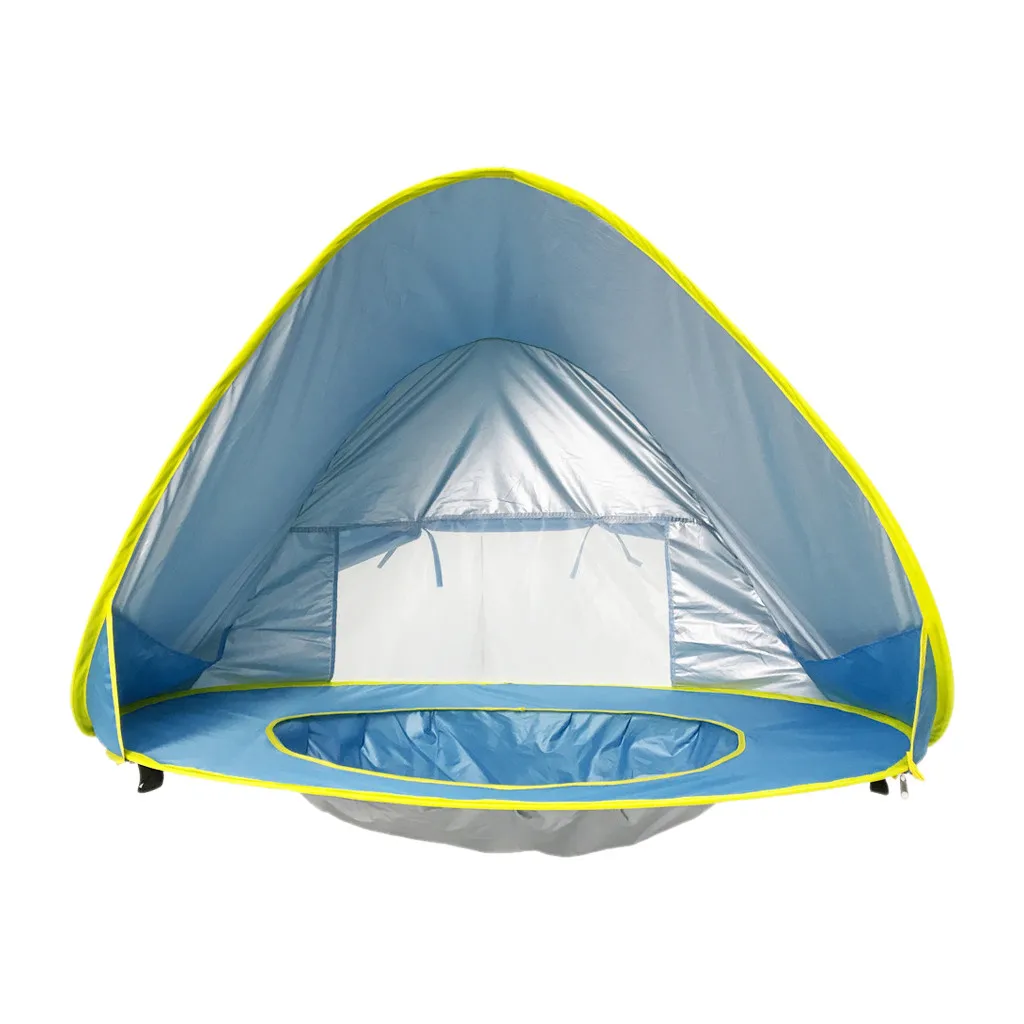 Детский пляжный тент водонепроницаемый солнцезащитный УФ-защита с бассейном