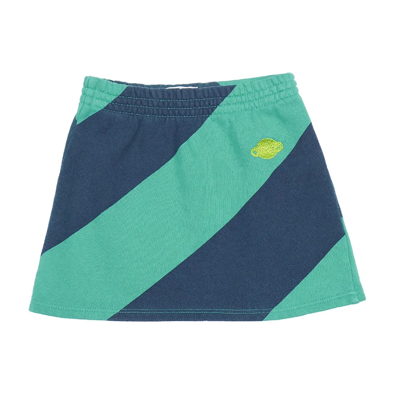 skirt Одежда для маленьких девочек; BC; рубашка с гофрированным воротником; юбка-пачка; детская блузка на пуговицах Сатурна; топы; Рождественский наряд; комплект одежды для маленьких мальчиков - Цвет: skirt