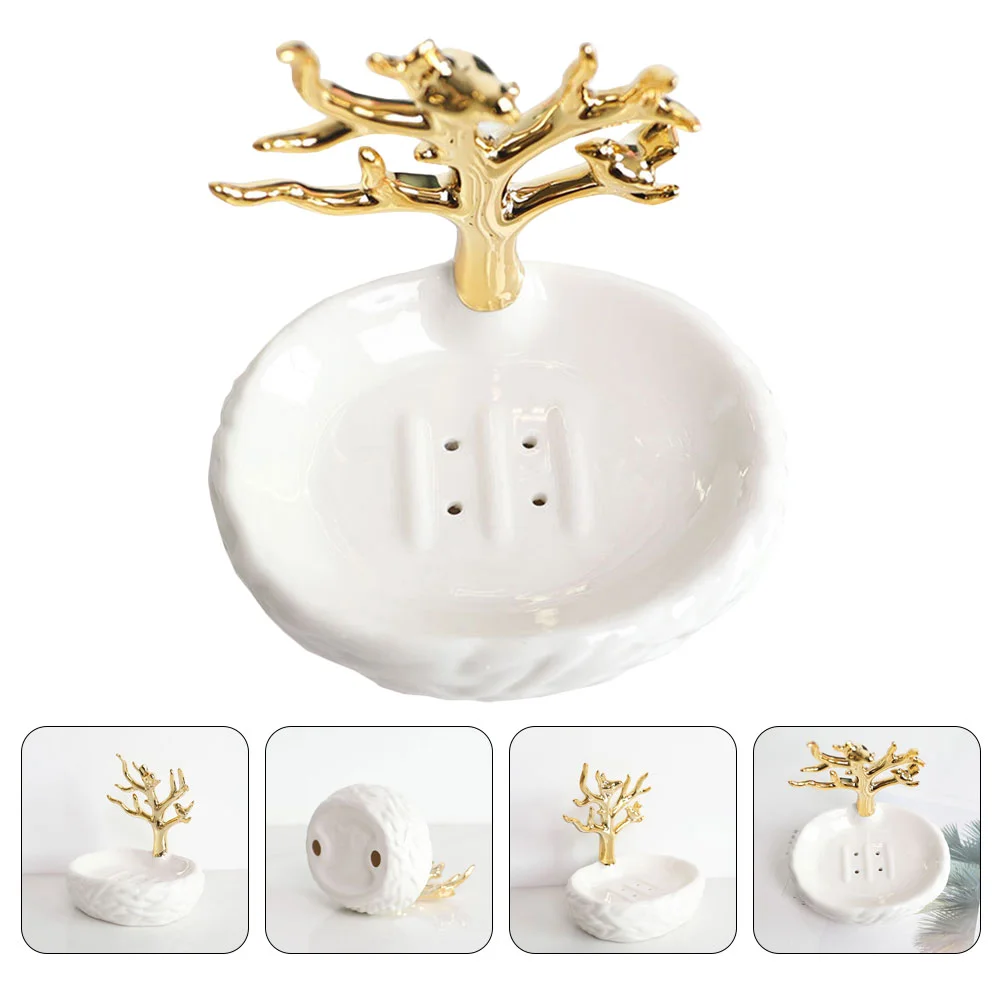 

1 шт. декоративная стойка для хранения Многофункциональная подставка для мыла бытовой держатель для мыла