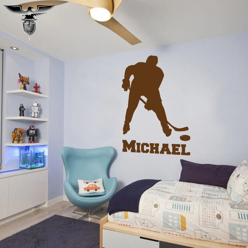 Виниловые наклейки для хоккея 3 размера 8 цветов | Автомобили и мотоциклы