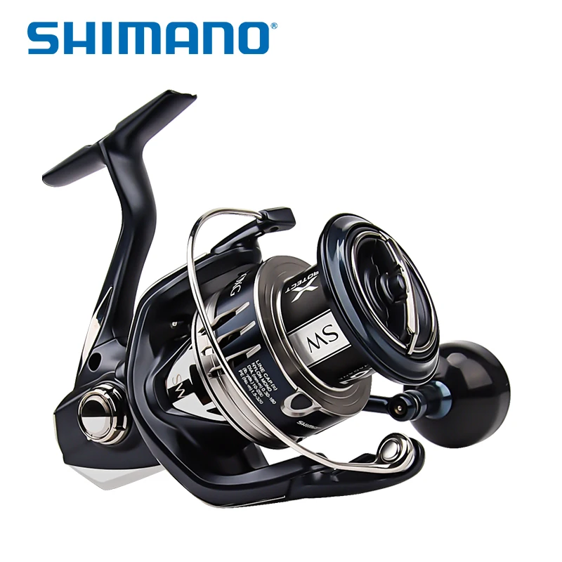 Original 2020 SHIMANO STRADIC SW 4000HG 5000PG 6000PG 8000PG 10000HG 6+1BB HIGH LOW Gear Ratio Saltwater Spinning Fishing Reel