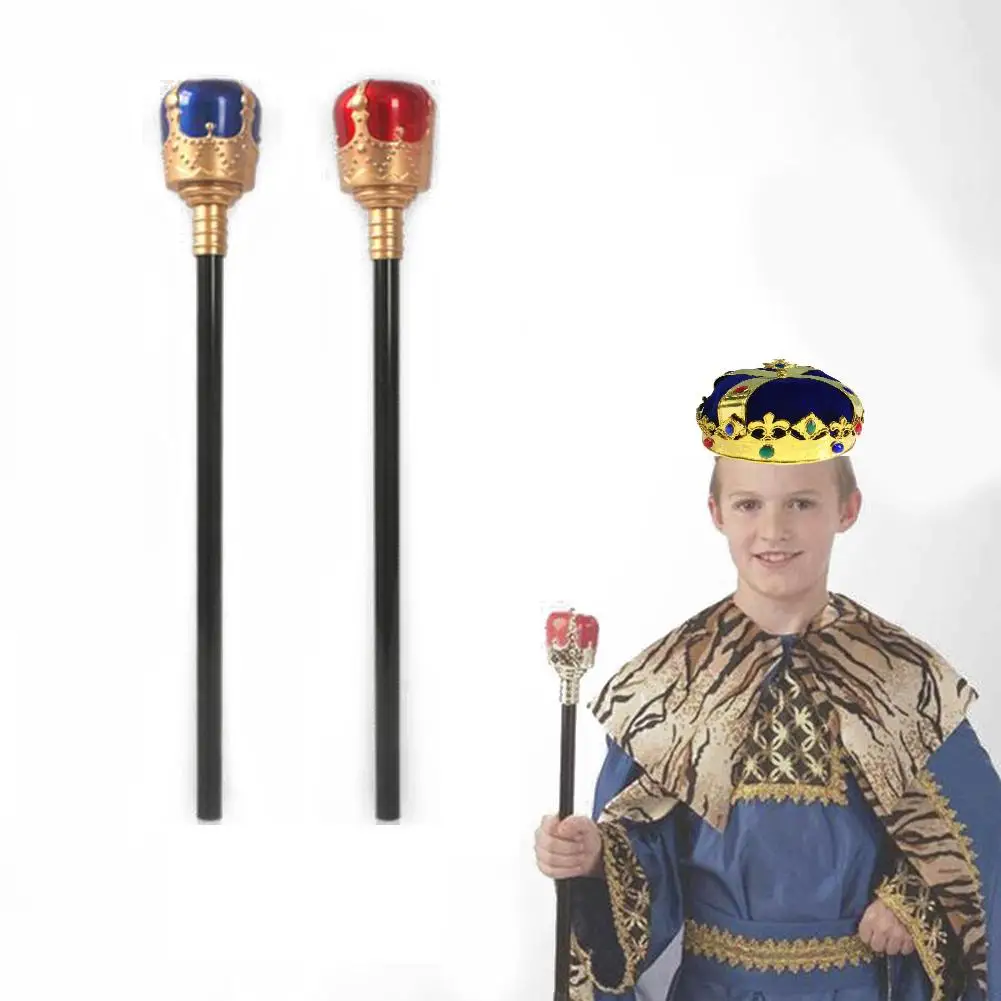 Королевская корона скипетр шляпа Хэллоуин шоу Маскарад украшения косплей