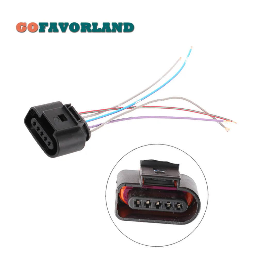 5 Pin VAG воздушный расходомер провод коннектор разъем 1J0973705 для VW Passat Golf Jetta Polo Touareg