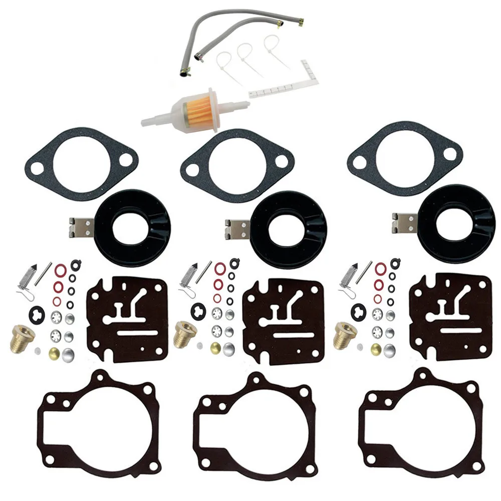 Карбюратор Carb Rebuild Kit для Evinrude Johnson 398729 396701 392061 Mallory 9 37107 Sierra 18 7222 20 л. С. Для