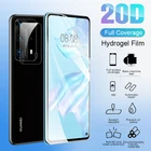 Гидрогелевое защитное стекло 2 в 1 для Huawei p40 lite pro 2020, Защитная пленка для объектива камеры, для Huawei p 40 lite light 40 lite