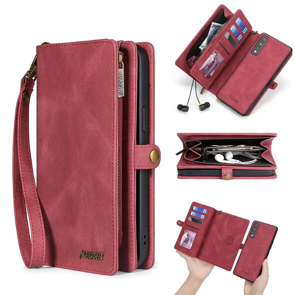 

Wallet Fashion Handbag Leather Multifunction Phone Case For LG Stylo5 Stylo6