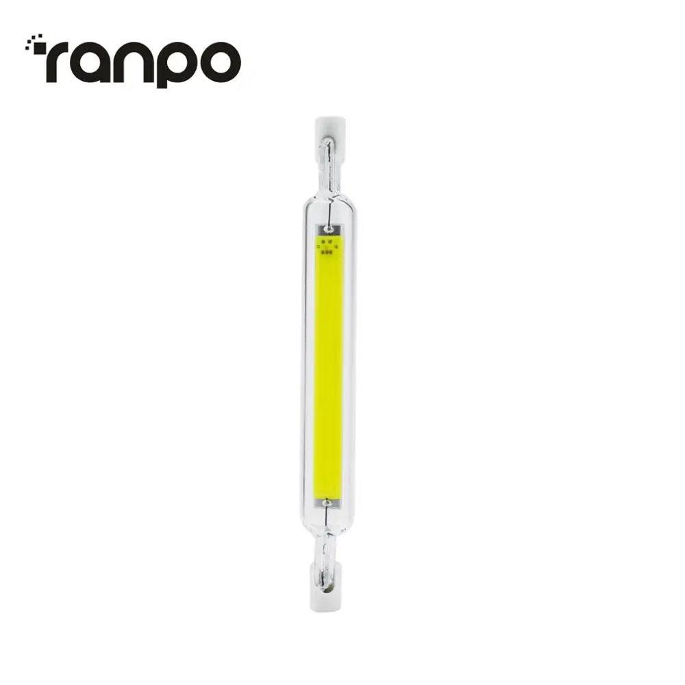 Dimmable R7s 5W 10W 20W 110V 220V LED COB Light Bulbs Floodlight Worklight J Type Double Ended White Lamp Glass Tube Univers | Лампы и