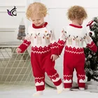 Детская одежда Yg свитер для мальчиков и девочек с изображением лося
