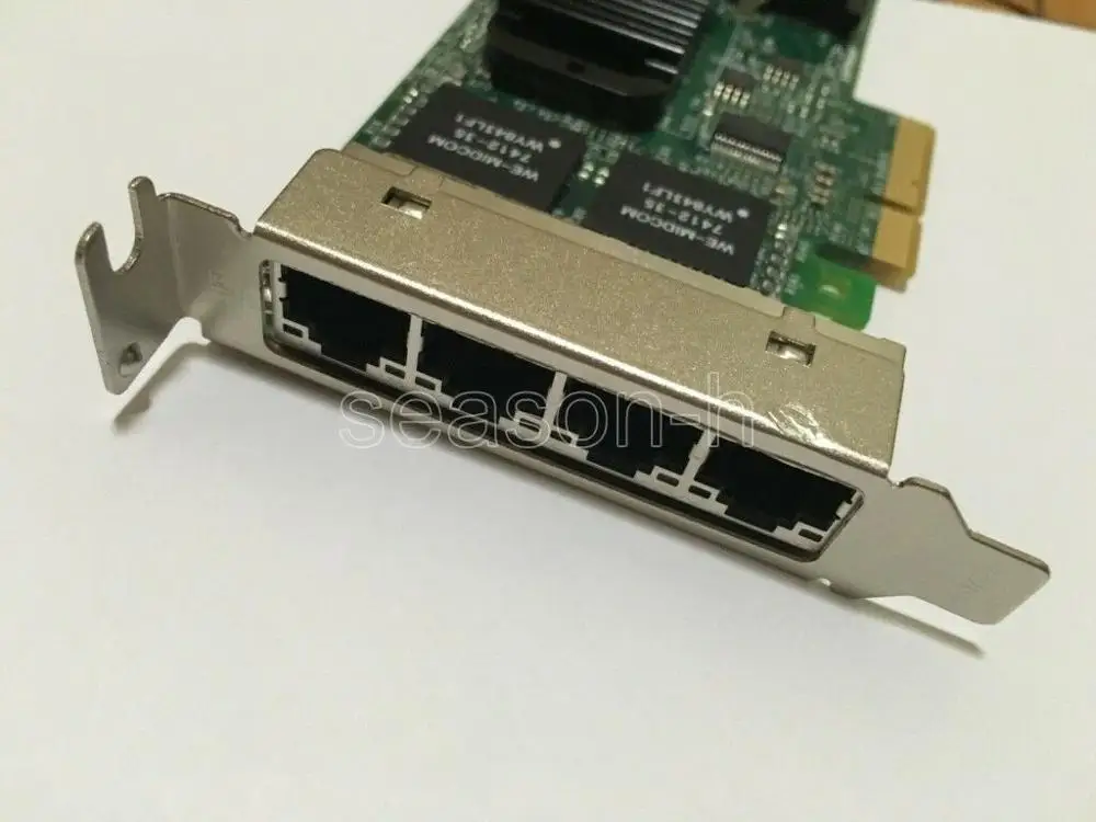 

DELL POWEREDGE SERVER INTEL PRO 1000MT QUAD 1Gbps PORTS PCI-E ETHERNET NIC YT674