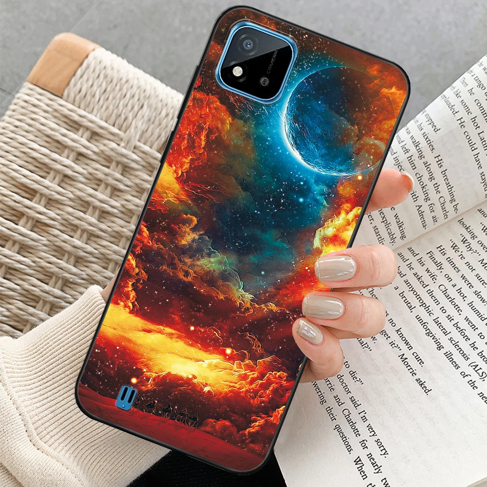 for realme c11 case fundas on oppo realme c11 2021 6 52 soft silicone back cover for realme c11 2021 tpu protective phone case free global shipping