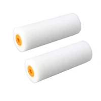 2pcs 4 inch paint mini roller sleeve refill craft paint rollers decorators brush smooth tools for home