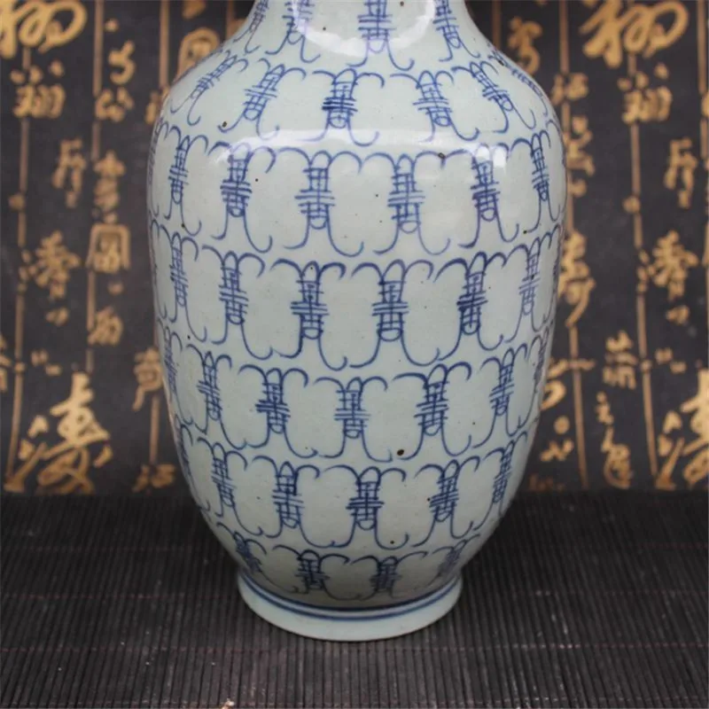 Китай Фарфоровая ваза Цзиндэчжэнь с синими и белыми цветами | Дом сад