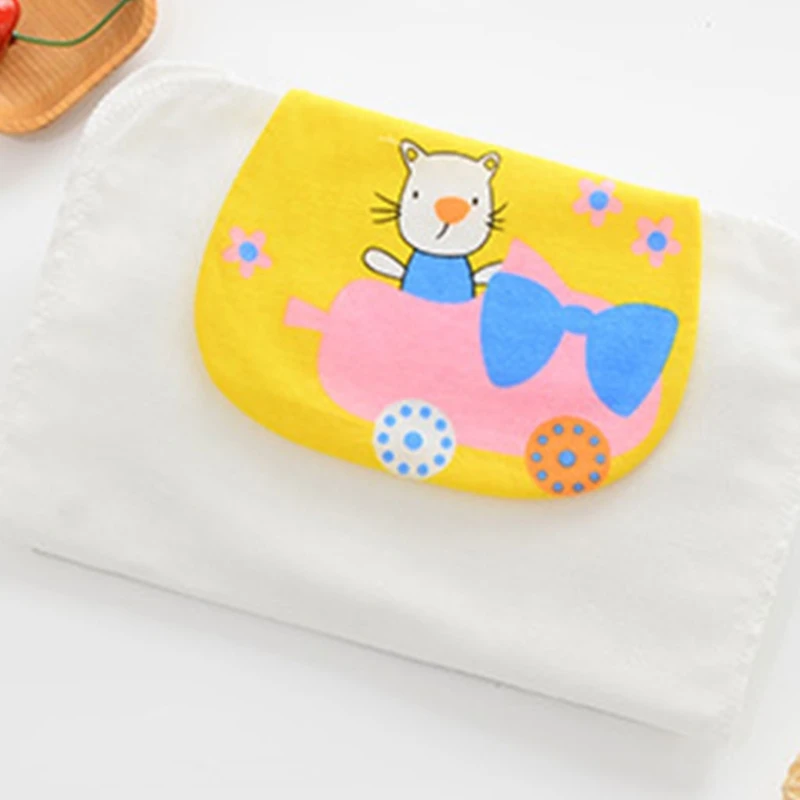 

Baby Sweat-absorbent Towel Four-Layer Cotton Gauze Sweat Pad Back Towel for Baby Q1FE