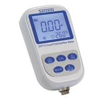 sx713 02 portable handheld high purified water conductivitytdssalinityresistivity meter temp ip57 ce iso