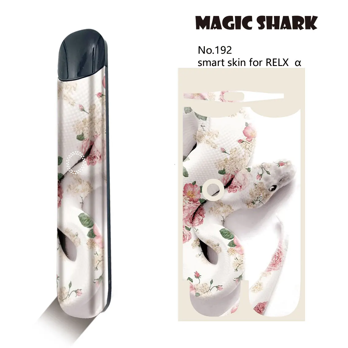 Чехол для электронной сигареты Magic Shark с веселым Пауком львом ананасом розовой