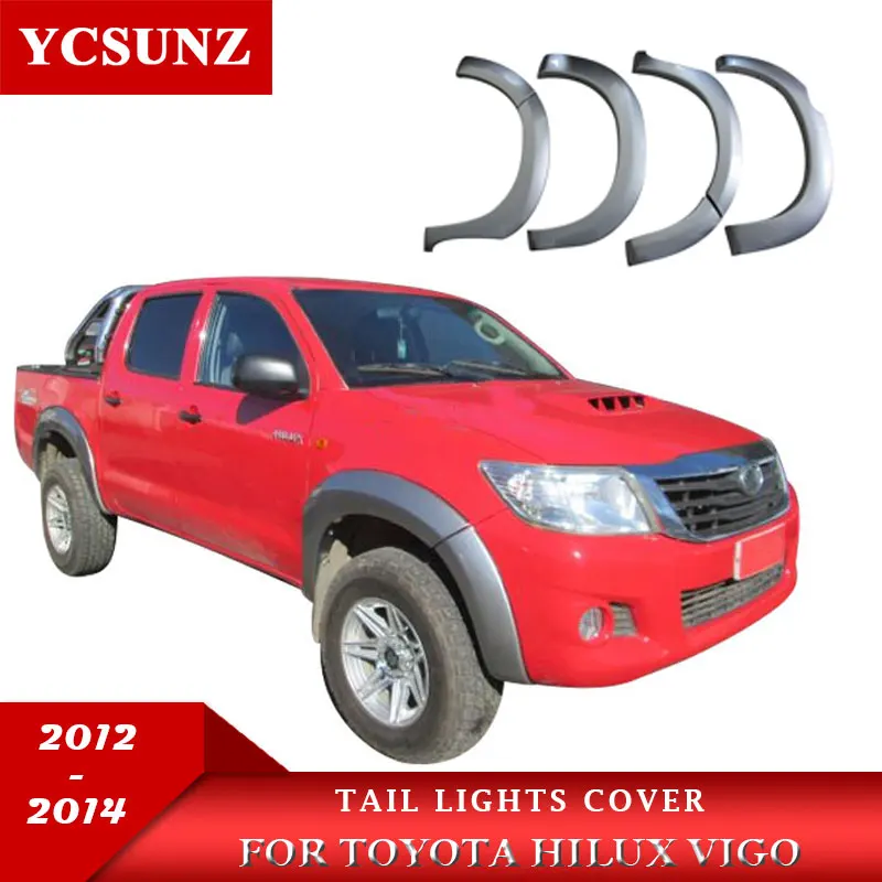 Брызговики для Toyota Hilux Vigo 2012 2013 2014 с двойной кабиной|fender flares for toyota|fender wheel archeswheel fender |