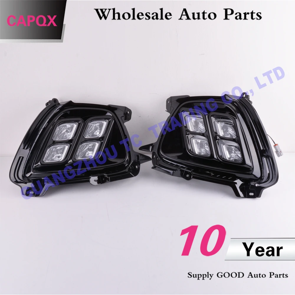 CAPQX 1 пара переднего бампера светодиодный туман светильник для KIA Sorento 2015 2016 2017