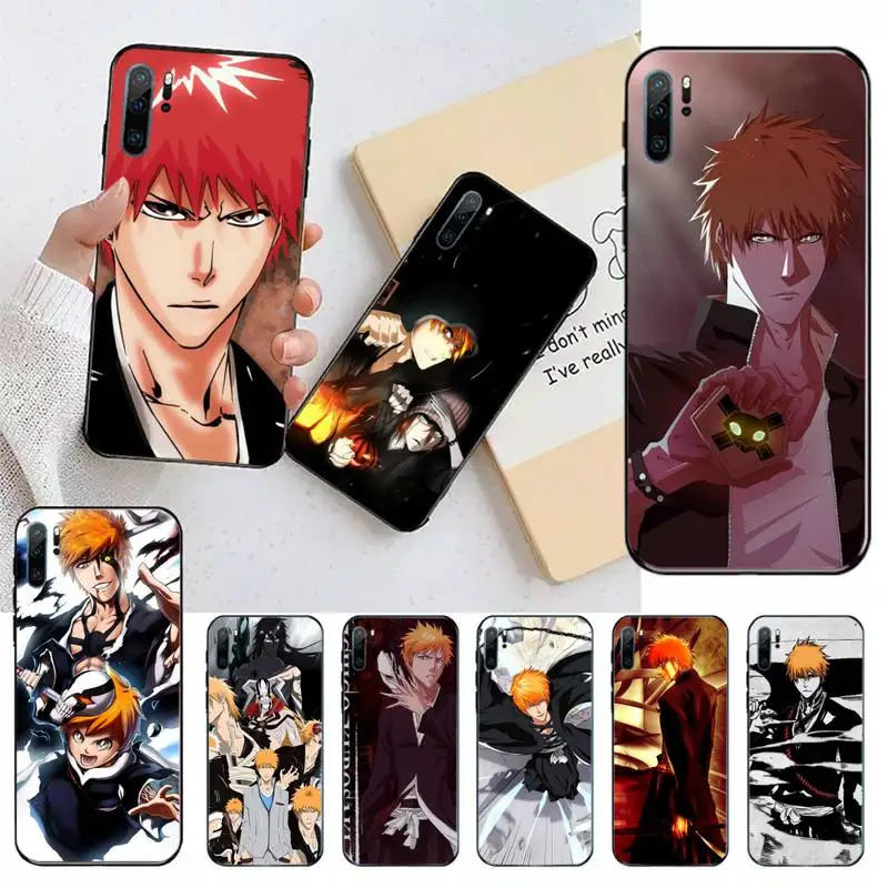 

Japan anime Kurosaki Ichig Phone Case For Huawei honor Mate 10 20 30 40 i 9 8 pro x Lite P smart 2019 nova 5t