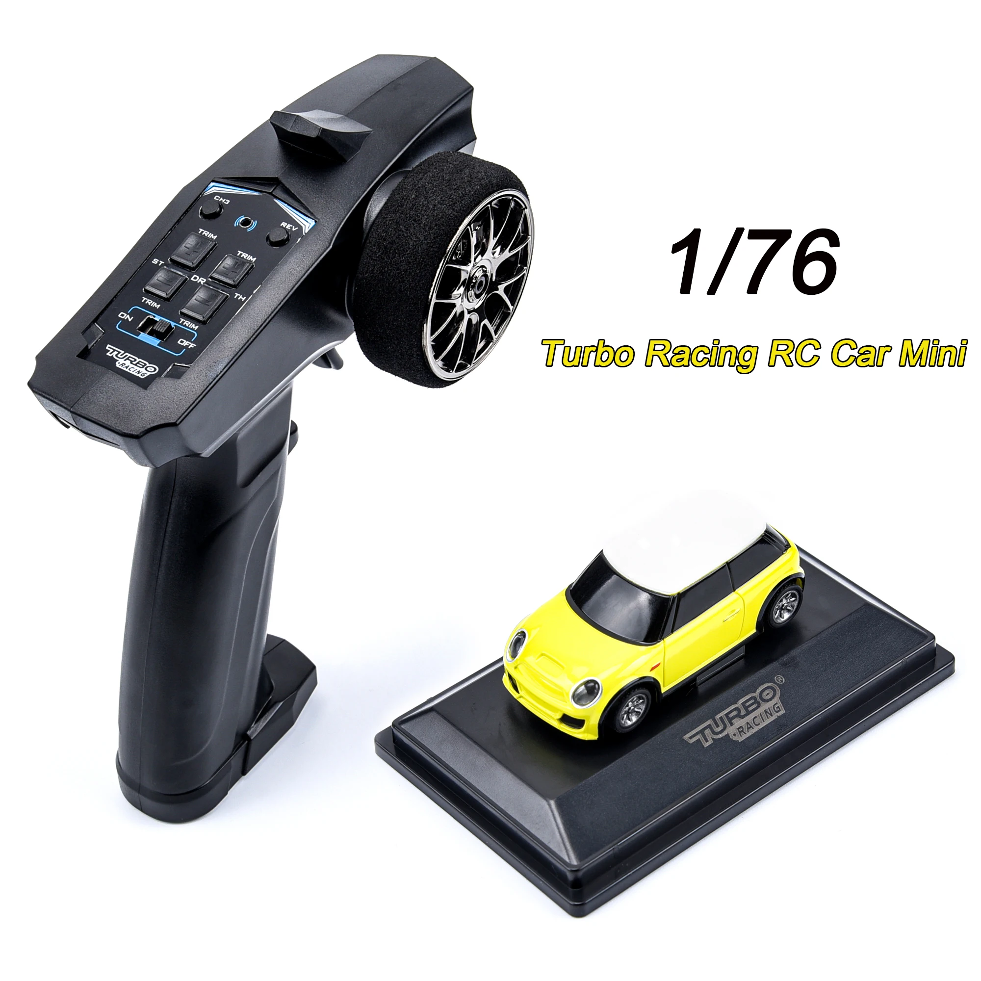 

1/76 Turbo Racing RC Car Mini Full Proportional Electric Race RTR Car Kit 2.4GHZ Racing Experience Car Kids Toys New Patent Car