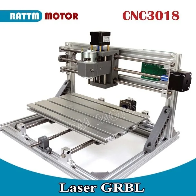 3018 without Laser 3018 ЧПУ GRBL управление Diy ЧПУ маршрутизатор машина 30x18x4,5 см, 3 оси Pcb ПВХ фрезерный станок дерево маршрутизатор лазерная гравировка - Цвет: 3018 without Laser