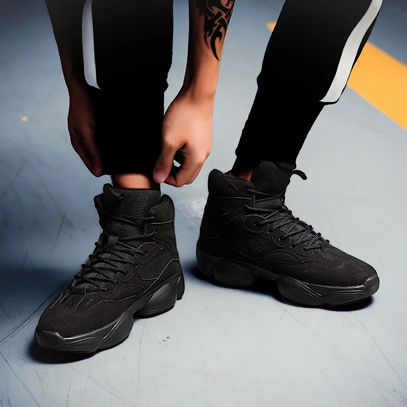 Высокие зимние теплые кроссовки для бега мужские Air 500 уличные Zapatos De Hombre