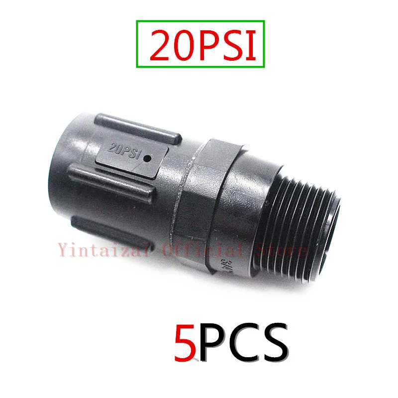5 шт. предустановленные регуляторы давления с резьбой шланга FHT x MHT 3/4 дюйма
