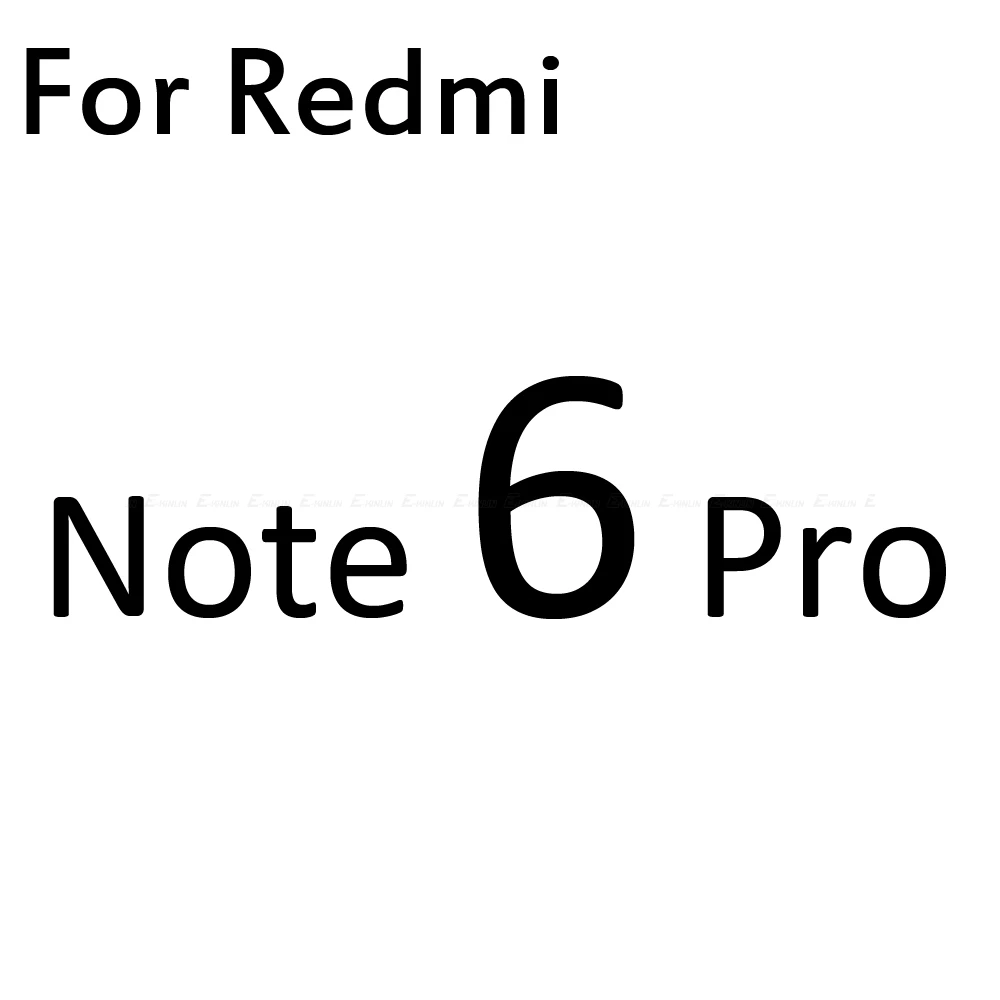 For Redmi Note 6 Pro Мягкая защитная пленка из углеродного волокна на заднюю панель для Xiaomi Redmi Mi 9 8 SE 7 6 Note 8T 5 Pro AI Plus, защита заднего экрана без стекла - Цвет: For Redmi Note 6 Pro